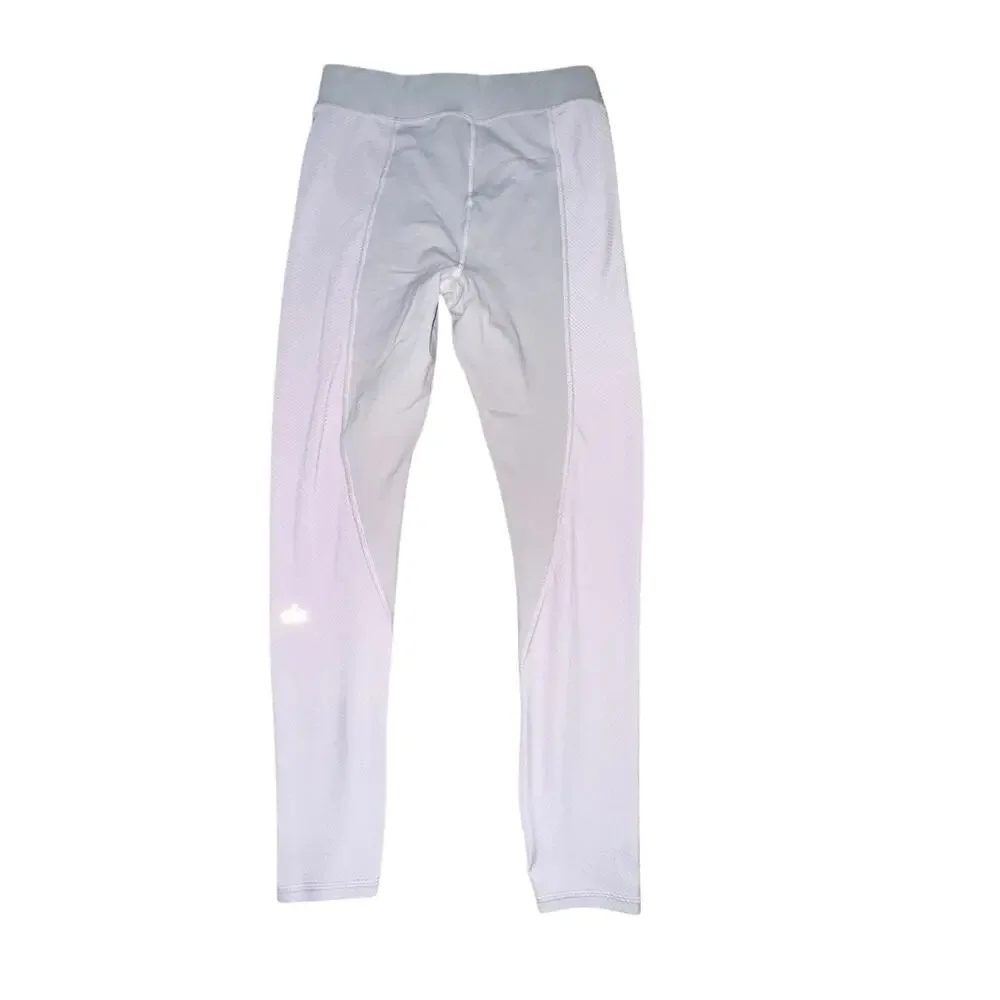 Alo Yoga High-Waist 7/8 No Limit Legging Women's Size M Lavender Dusk Ribbed
